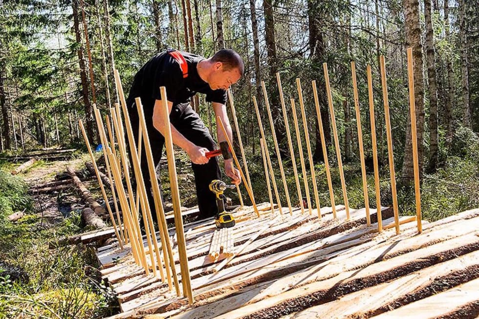 Stibygging er en viktig del av arbeidet til NOTS. Foto: Bjørn Enoksen