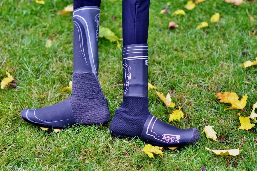 LANGE OG KRAFTIGE: Her er Pro 2 til venstre sammenlignet med Spatzwear Legalz2. Foto: Øyvind Aas Spatzwear Pro 2
