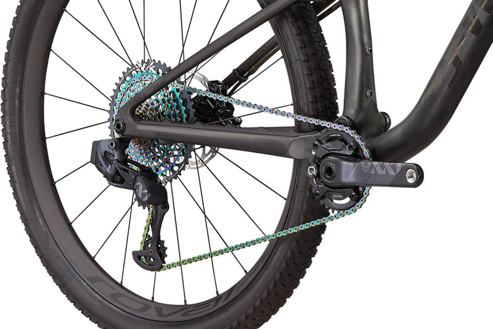 MED WATTMÅLER: Epic S-Works kommer ferdig med wattmåler installert. Specialized Epic S-Works 2020