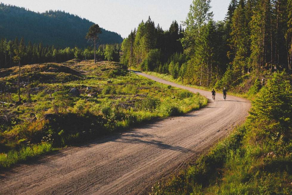 POPULÆR GRUSTUR: Kikutstua er et populært turmål som kan nås på grusveier både fra Maridalen og Sørkedalen. Foto: Kristoffer H. Kippernes elsykkel ladestasjon kikutstua nordmarka oslo