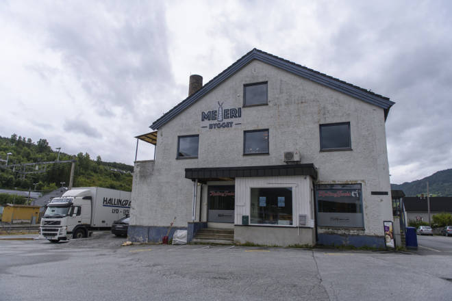 SNART FERDIG: I et eldre meieribygg i Ål sentrum står snart ny sykkelbutikk ferdig. Foto: Ål Adventure ål adventure