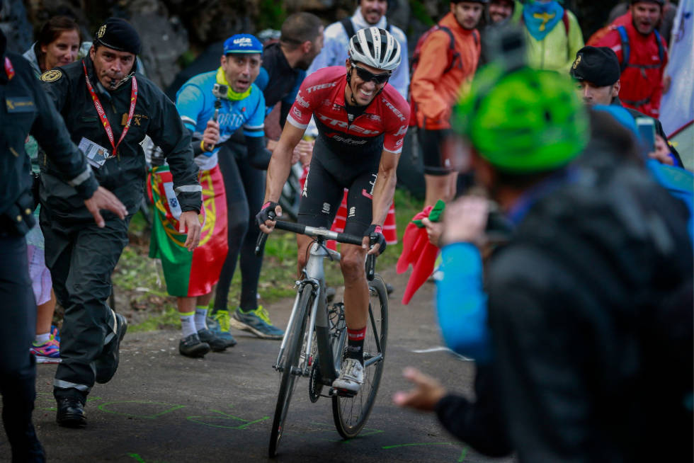 HARDT OG BRATT: Da hjelper det å ha både bra kapasitet og være lett. Foto: Cor Vos alberto contador hva er watt pr. kilo