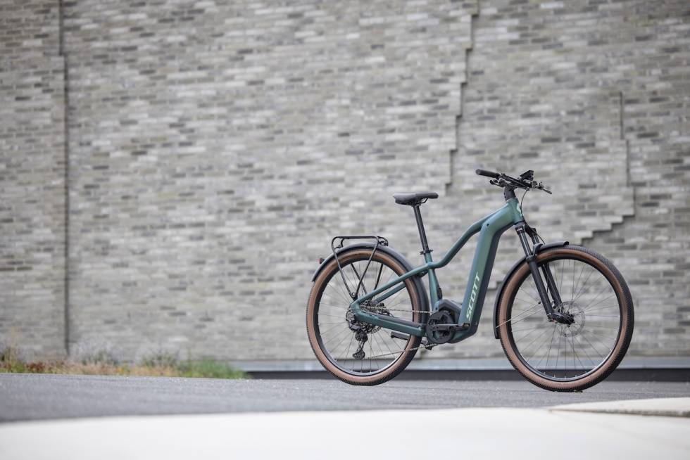 UTEN BAKDEMPER: Axis eRide kommer også i rimeligere versjoner uten demping bak. SCOTT AXIS ERIDE