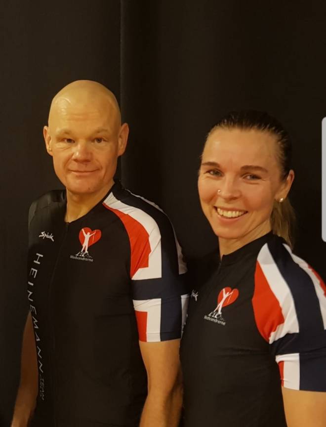 TEAM OSLO: Anders Bernhoft er en av kapteinene og initiativtaker til Team Oslo, og kona Monica Storhaug som også håper på en plass på Team Oslo i Styrkeprøven 2021. Anders Bernhoft og Monica Storhaug Team Oslo 2021