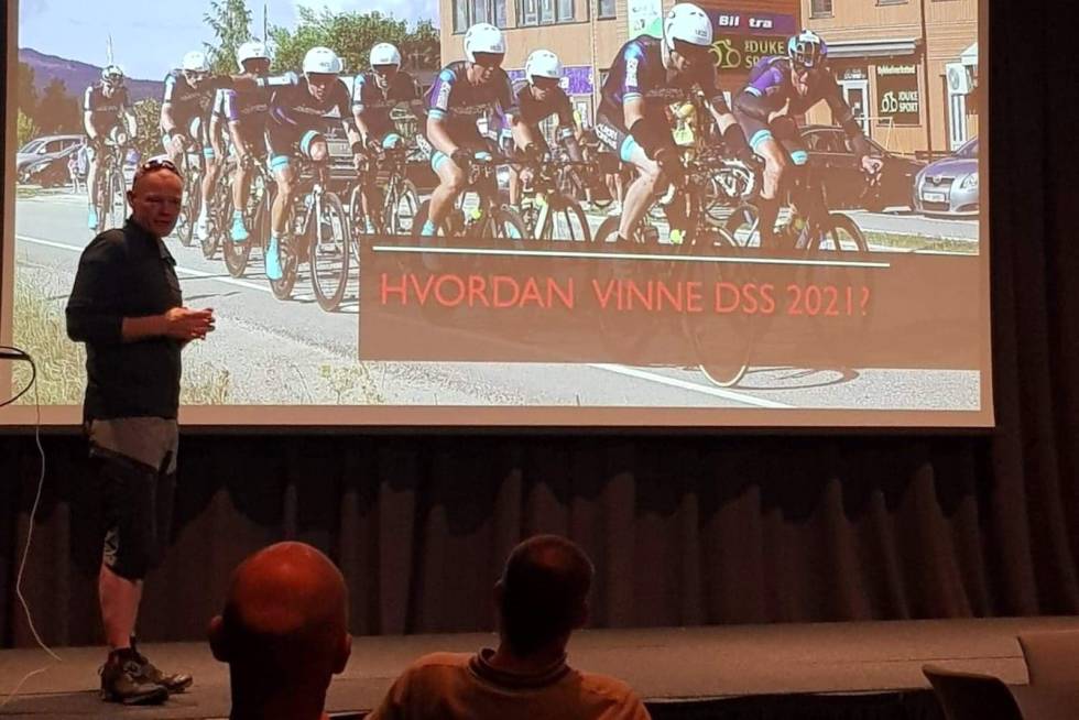TRIGGER: Anders Bernhoft, som er initiativtaker til Team Oslo, under kick-offsamlingen for prosjektet om å vinne Styrkeprøven 2021. Foto: Pål Sørvoll Anders Bernhoft Team Oslo 2021