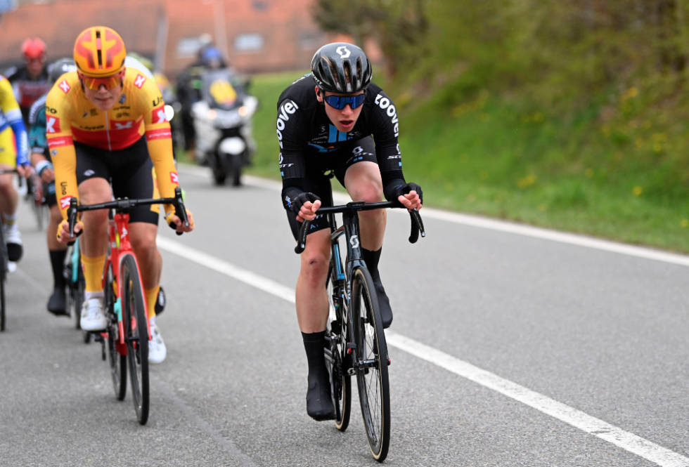 VISTE STYRKE: Andreas Leknessund imponerte i Brabantse Pijl. Foto: Cor Vos andreas leknessund fleche wallonne 2021 4