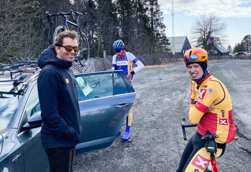 IKKE GOD NOK: Andreas Leknessund har kanskje KOM i Tryvann, men Local Legend blir han neppe. Foto: Max Kørner. Andreas leknessund kom tryvann