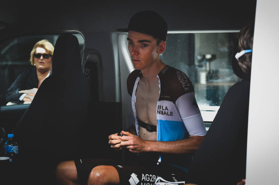 PÅ VEI BORT? Romain Bardet ryktes vekk fra AG2R. Det kan bety flere sjanser for Benoit Cosnefroy. Foto: Cor Vos. romain bardet