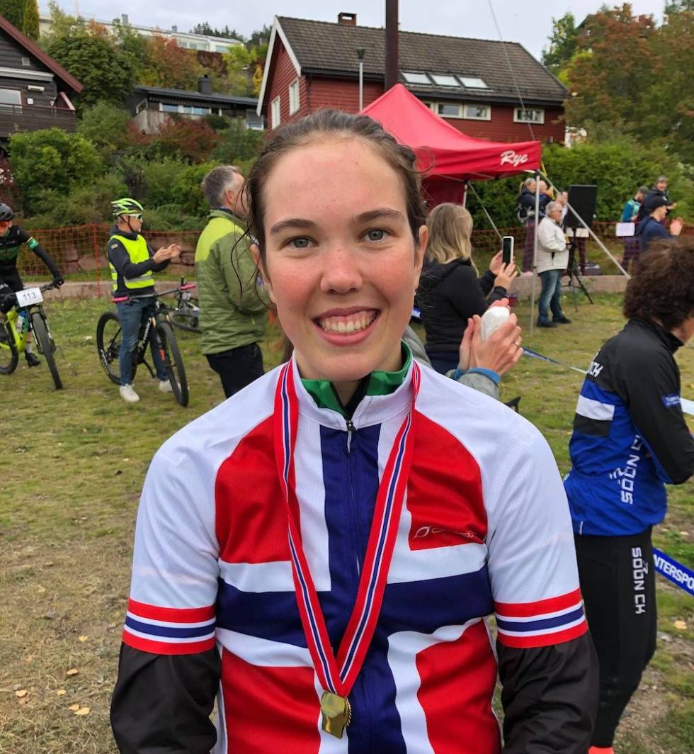 NM-GULL: Berit Nordsæter Resell vant NM i kortbane 2002. Foto: Mette Nordsæter Berit Nordsæter Resell NM Kortbane 2002