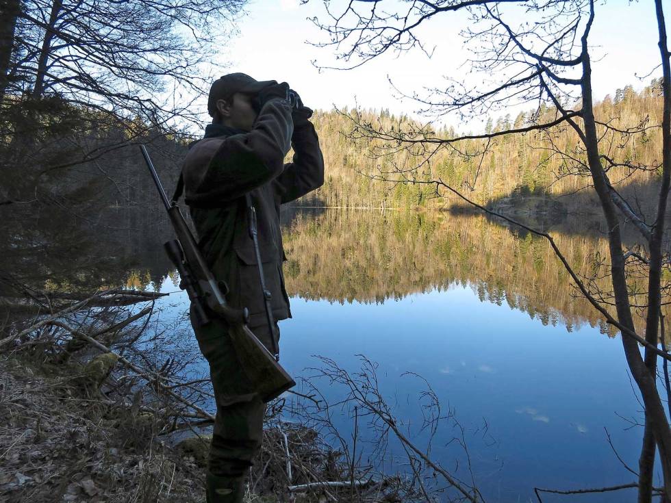 Ingen vår uten bever: Jeg er ikke så opptatt av om det blir fall, men det blir liksom ikke vår uten kaffe og lefsekling ved Hellsjøvann. Beverjakt-4