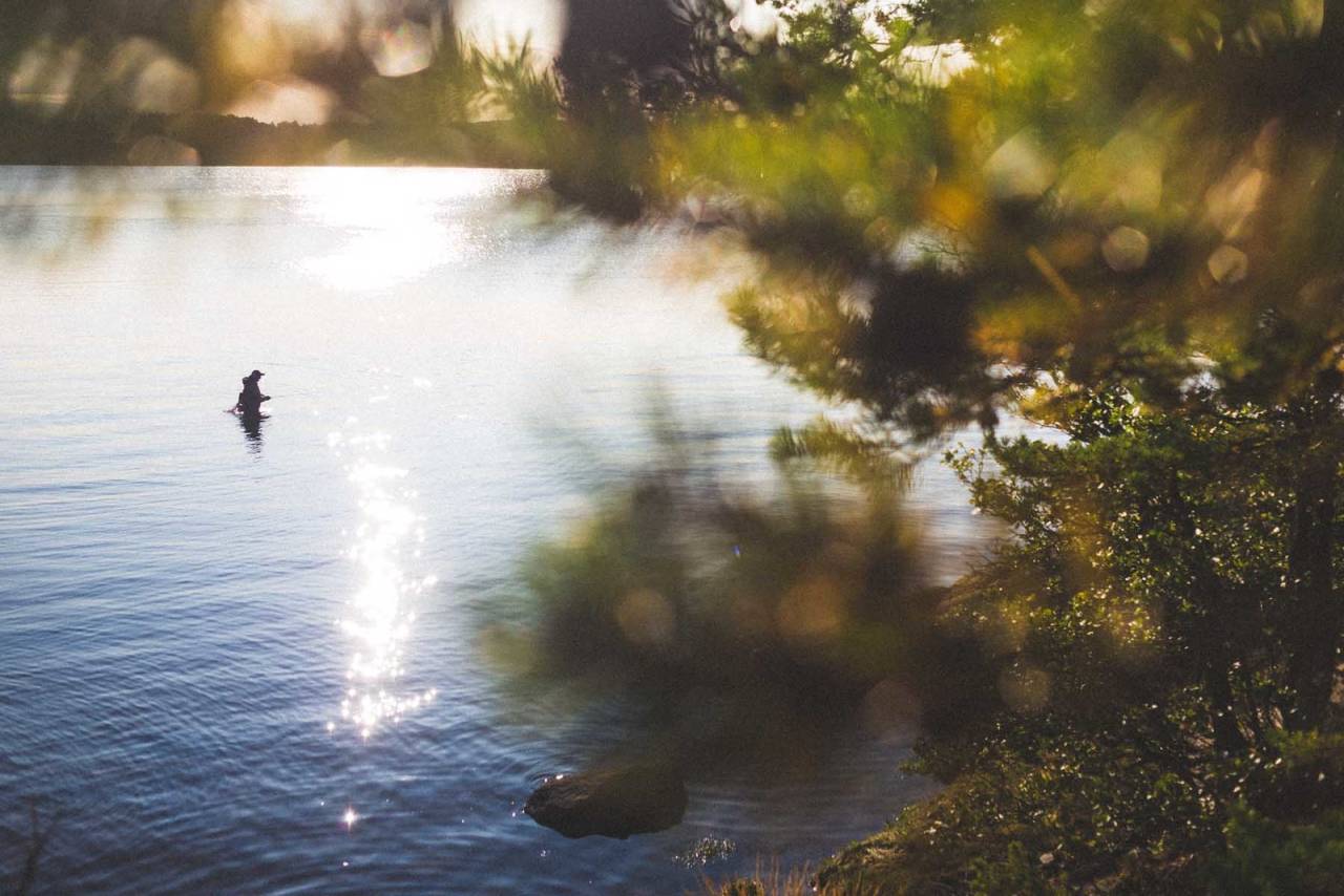 LIVET I SJØEN: Bjørn Tore Kjølholt. Foto: Kristoffer Kippernes Bjørn Tore Kjølholt. Foto: Kristoffer Kippernes
