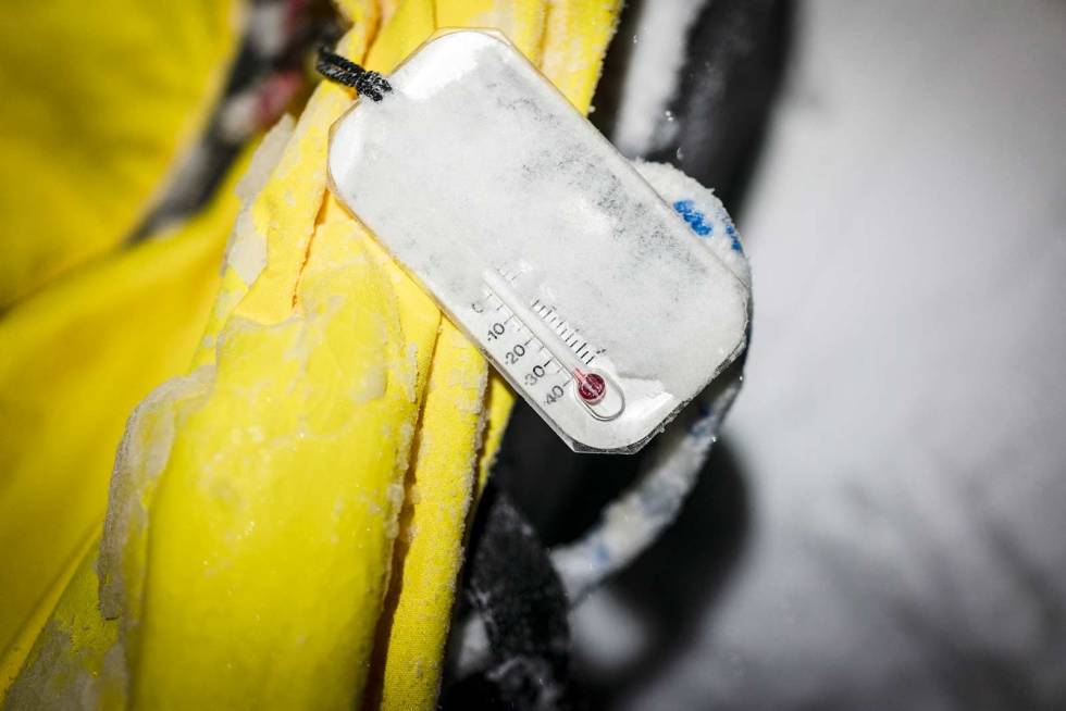 FROST: – Alt ned til 30 minus er stort sett håndterbart. Det er når det bikker ned mot 40 minus at problemene starter. Børge-Ousland-3