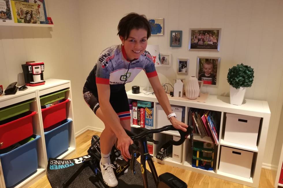 Borghild Løvset er blitt tatt ut til tidenes første Zwift-VM. Foto: Kristian Tokle Borghild Løvset Zwift
