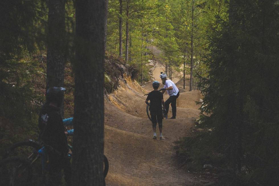 KULER: Kommer du inn med fart her, er det lurt å løfte blikket. brage vestavik trysil
