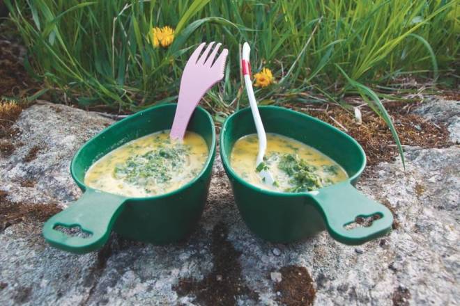 BRENNESLE PÅ PRIMUS: Brennesle finn du langs vegkanten heile sommaren brenneslesuppe