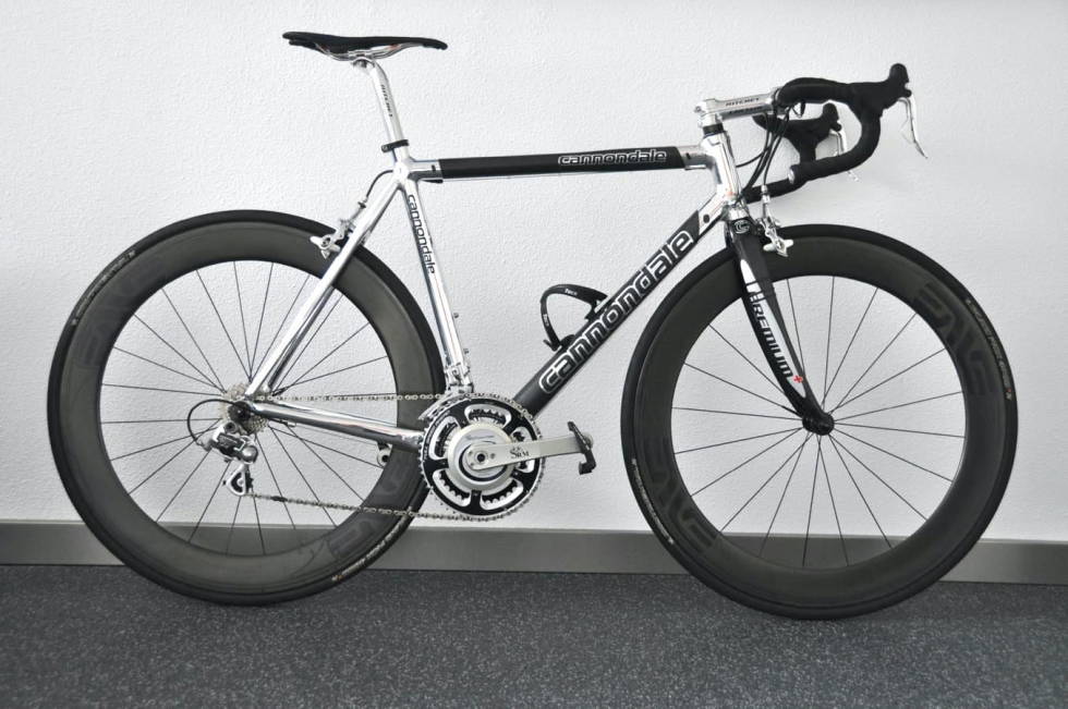 SUPERLETT: Cannondale Six13 var lettere enn 6,8 kg, og Cannondale jobbet hardt for å endre vektgrensen uten å lykkes. Foto: Bikepedia.com cannondale-six-13