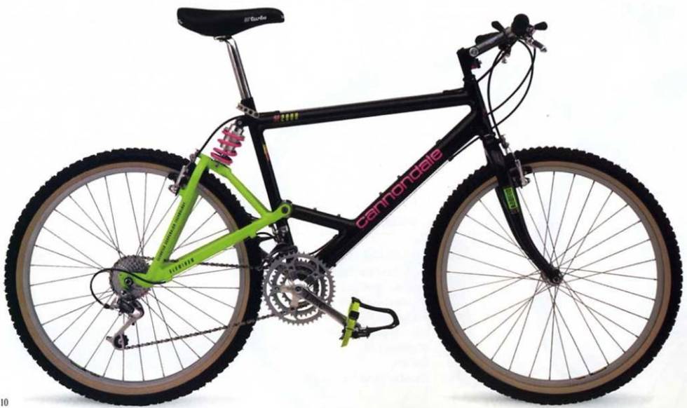 DRØMMESYKKELEN: Min første drømmesykkel var en Cannondale EST 2000 i 1993. Foto: Vintagecannondale.com Cannondale EST