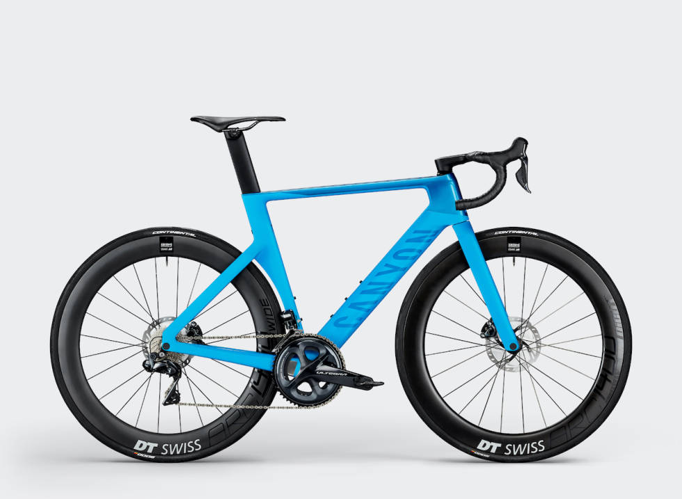 SLX MED ULTEGRA Di2: Rimeligere karbon, men helintegrert styreoppsett på SLX-modellene. Canyon Aeroad 2021