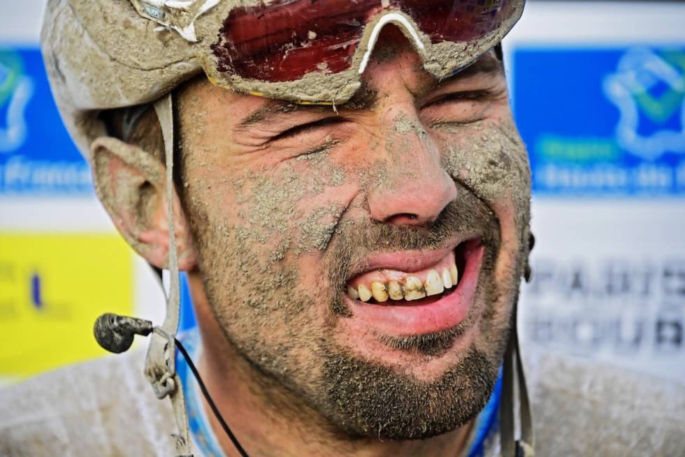 IKKE BARE ET PENT FJES: Sonny Colbrelli har virkelig tatt steget opp til den virkelig eliten i årets sesong. Nå er han Europa-mester og Roubaix-vinner. Foto: Cor Vos. Sonny Colbrelli