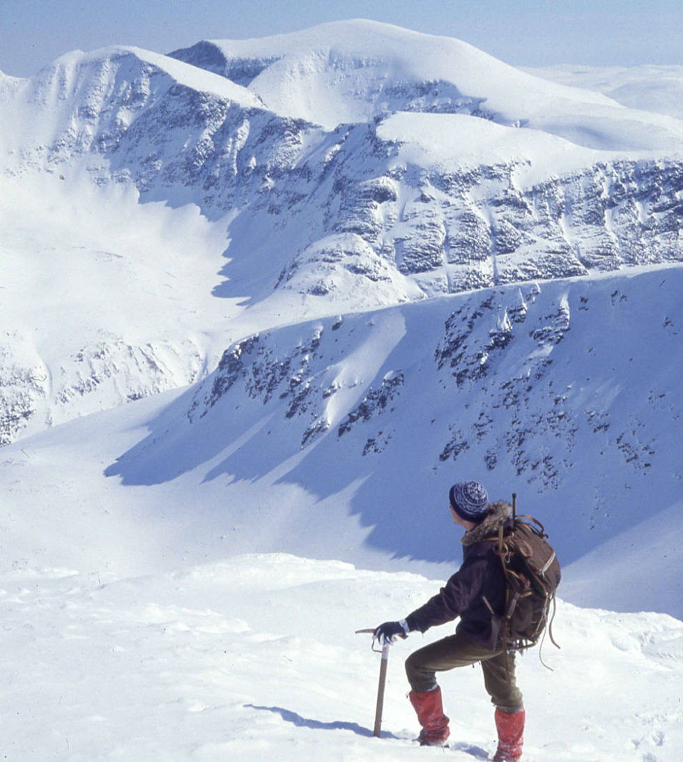 Nasjonalromantikk: Dag O. Hessen på påsketur. Foto: Privat Dag o hessen fjellene utemagasinet foto privat korona påske