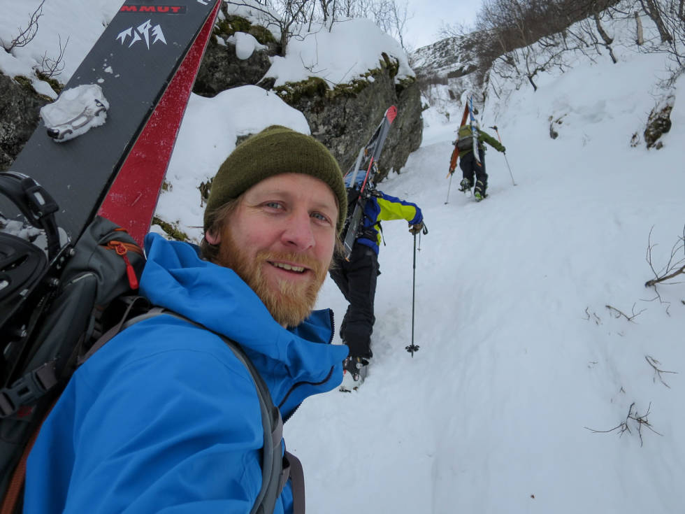 DAVID: David Underland er stort sett på tur hver eneste dag i fjellene rundet Hemsedal. Aller helst med snowboard. Davis Underland Hemsedal