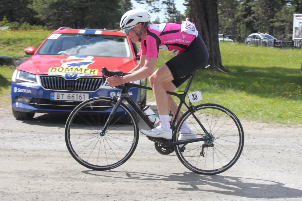 ANDREPLASS: Dennis Gråsvold ble nummer to på tirsdagens runde av NCF Spring Cup. Foto: Ingeborg Scheve Dennis Gråsvold ble nummer to i NCF Spring Cup
