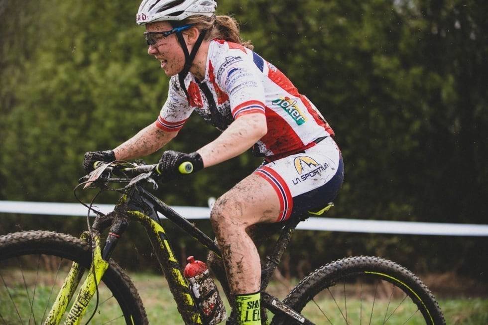 PÅ LANDSLAGET: Supertalentet Helene Marie Fossesholm, som er en av verdens beste langrennsløpere, er tatt ut på landslaget i terrengsykling. Foto: Kristoffer H. Kippernes landslag terrengsykling