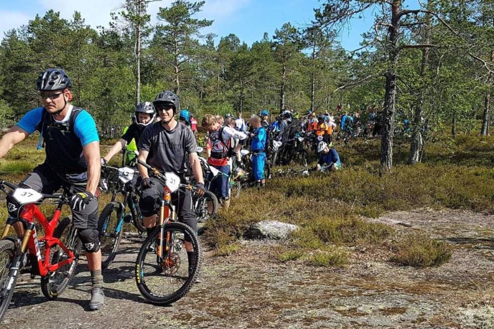 POPULÆRT: DrammEnduro er som vanlig fulltegnet lenge før rittdagen. Foto: Silje Holmsen DrammEnduro