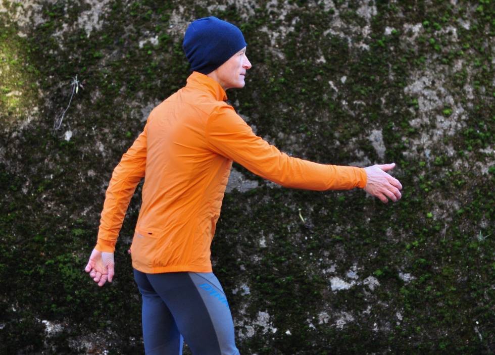 SMAL FASONG: Dæhlie-jakka henger mykt på kroppen uten å pose seg. Dæhlie Jacket Winter Run