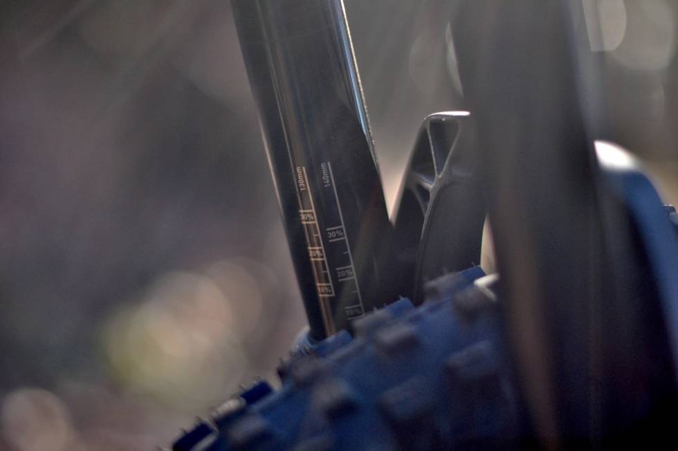 LANG GAFFEL: Med 140 mm vandring i front er Canyon Stoic en hardtail som kan sykles hardt. Canyon Stoic