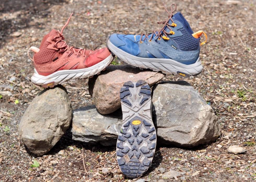 STORE SKO: Hoka Anacapa har stort fotavtrykk og lav vekt. TEST AV HOKA ONE ONE ANACAPA