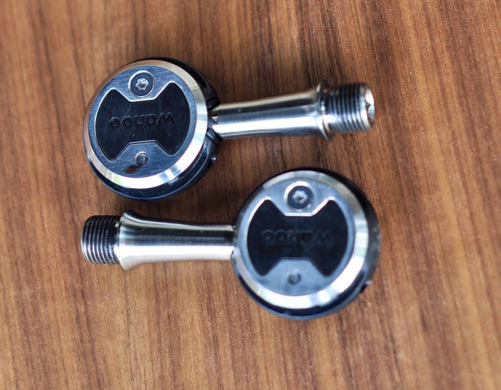 SMÅ OG SØTE: Speedplay-pedaler ser ut som kjærligheter på pinne. Foto: Øyvind Aas Speedplay Zero pedaler