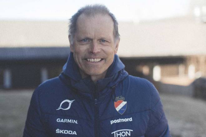 OPTMISTISK: Landslagssjef Eddy Knudsen Storsæter. Foto: Kristoffer H. Kippernes eddy-knudsen-storsaether-ncf-kippernes