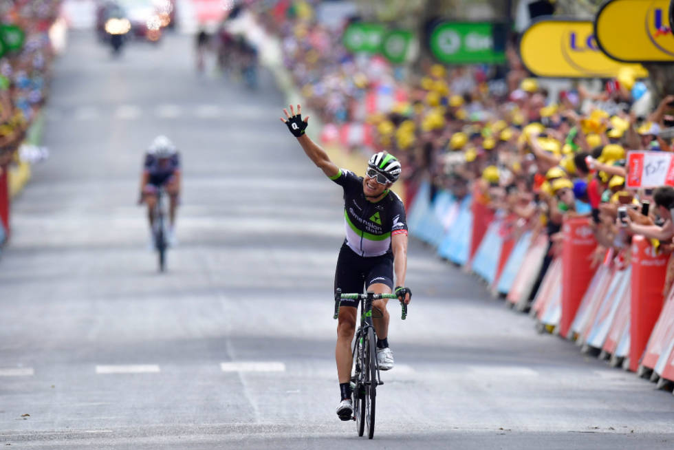 EDDY THE BOSS: I 2017 tok Edvald Boasson-Hagen sin tredje etappeseier i Tour de France. Foto: Cor Vos edvald boasson-hagen