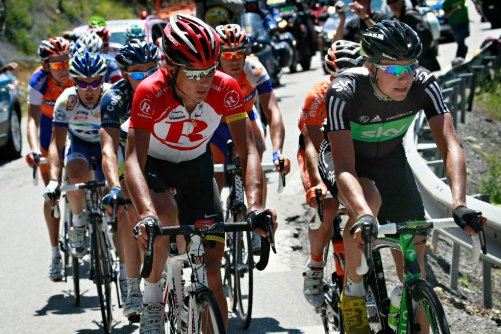 MYE KLATRING: Den 17. etappen var en tøff Alpe-etappe, med mange høydemeter som skulle forseres. Foto: Cor Vos edvald boasson-hagen, tour de france, pinerolo(1)