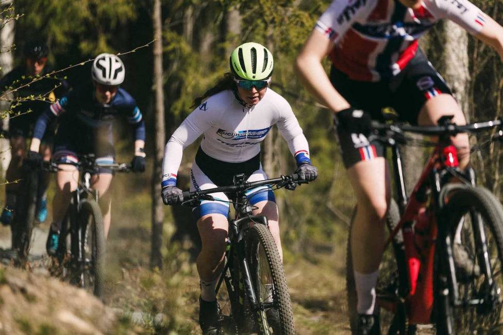 I FORM: Elisabeth Sveum vant damenes testritt under landslagssamlingen i Son på tirsdag. Foto: Kristoffer Kippernes Testritt landslagssamling Son