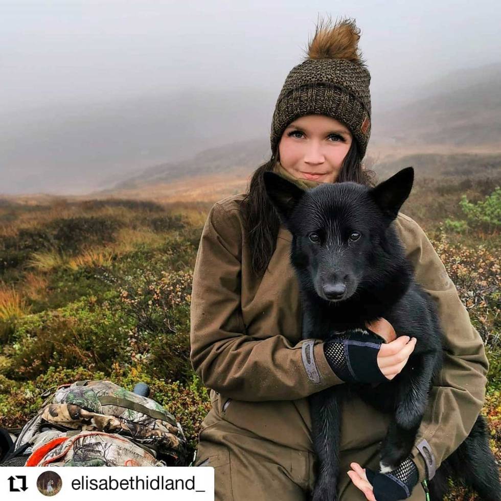 @elisabethidland: Mandag igjen, ser tilbake på en fantastisk helg med elgjakt. 3 dyr henger på låven, vi jegere er heldige. Varierende vær, men hva gjør vel det i det beste selskap. @hunting_norwegen elisabethidland