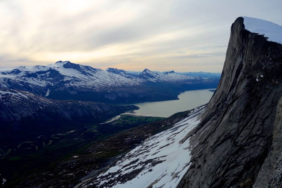 Elvegårdstind. Foto: Håkon Wegge Elvegårdstind