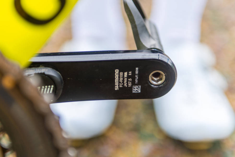 SPESIALBESTILT: Krankarmene i 167,5 mm er sjelden var i Dura Ace-kvalitet, og må bestilles direkte fra Shimano. Emilie-Moberg-3