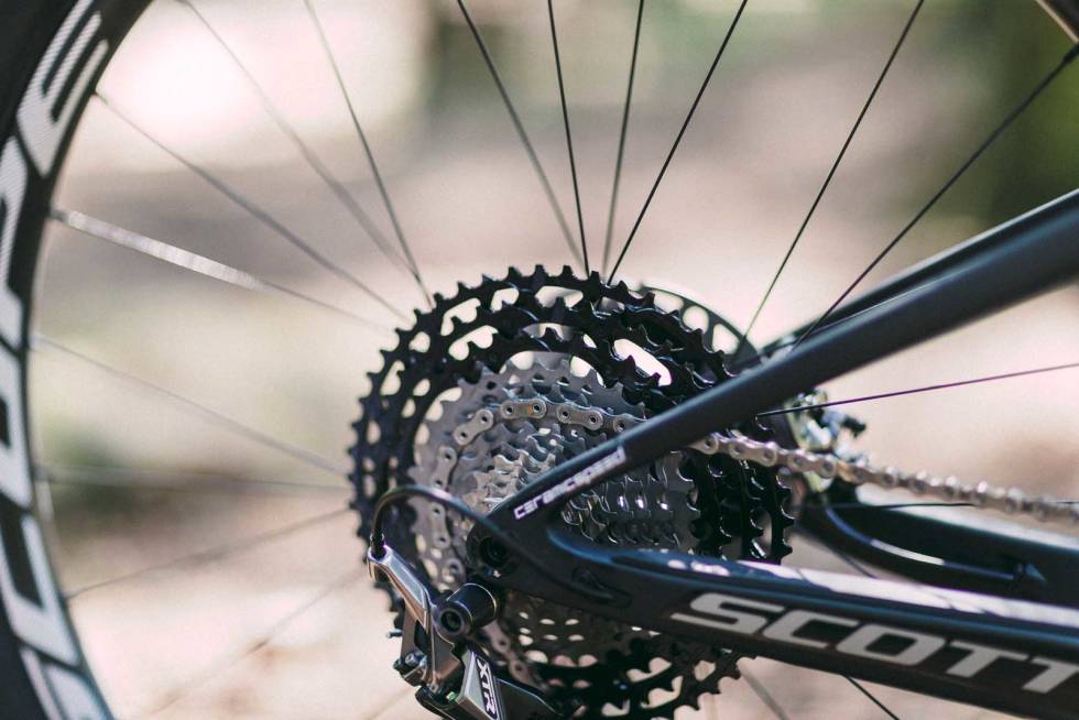 XTR: Erik kjører 12-delt XTR-gruppe på rittsykkelen erik hægstad rittsykkel