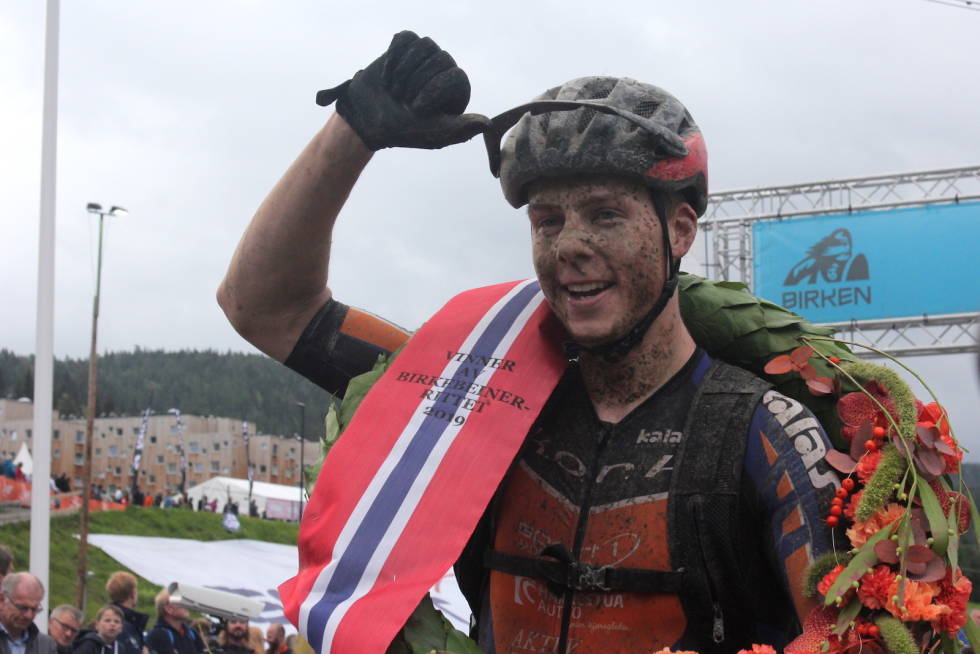 Eskil Evensen-Lie vant Birkebeinerrittet 2019. Foto: Ingeborg Scheve Eskil Evensen-Lie vant Birkebeinerrittet 2019
