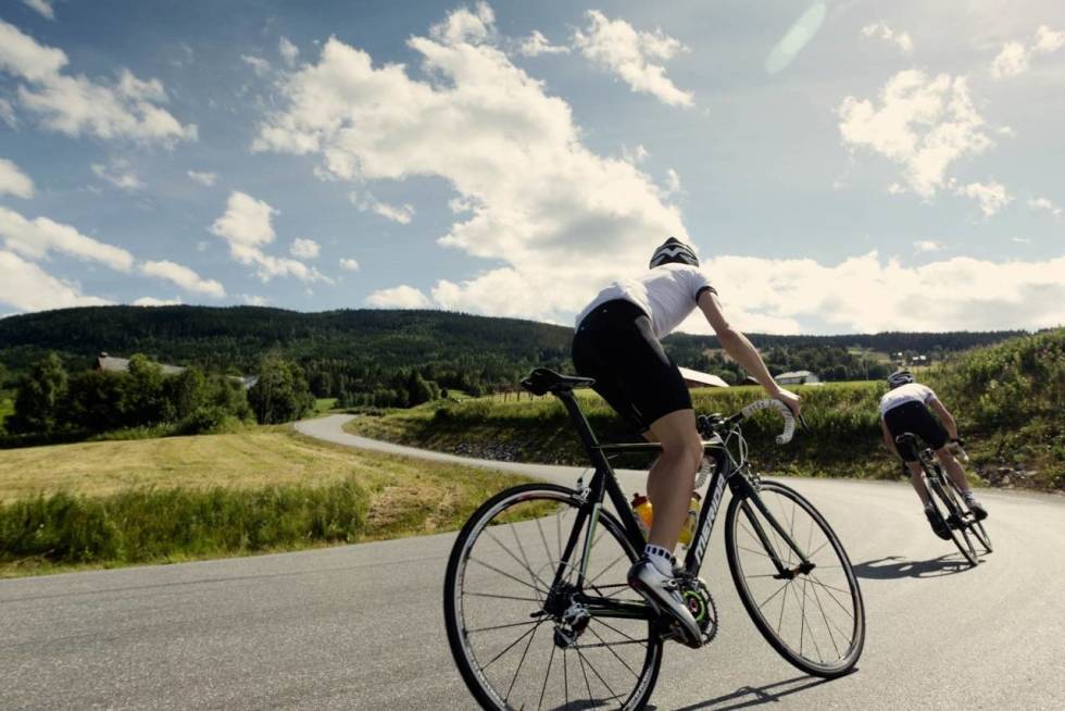 LOKAL HELT: Everesting foregår i en hvilken som helst bakke, finn en lokal klatring og sett i gang! Illustrasjonsfoto, Kristoffer Kippernes. everesting-valdres