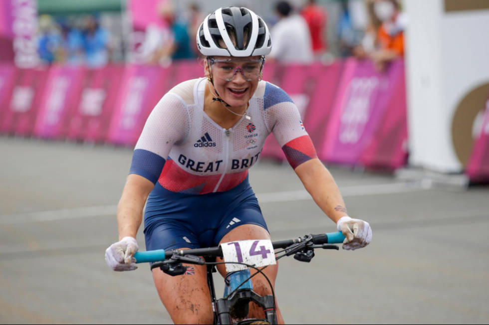 VM-HÅP: Evie Richards er kanskje britenes største håp for medalje i rundbanerittet i Val di Sole. Foto: Cor Vos evie alice richards, ol, terrengsykling, vm