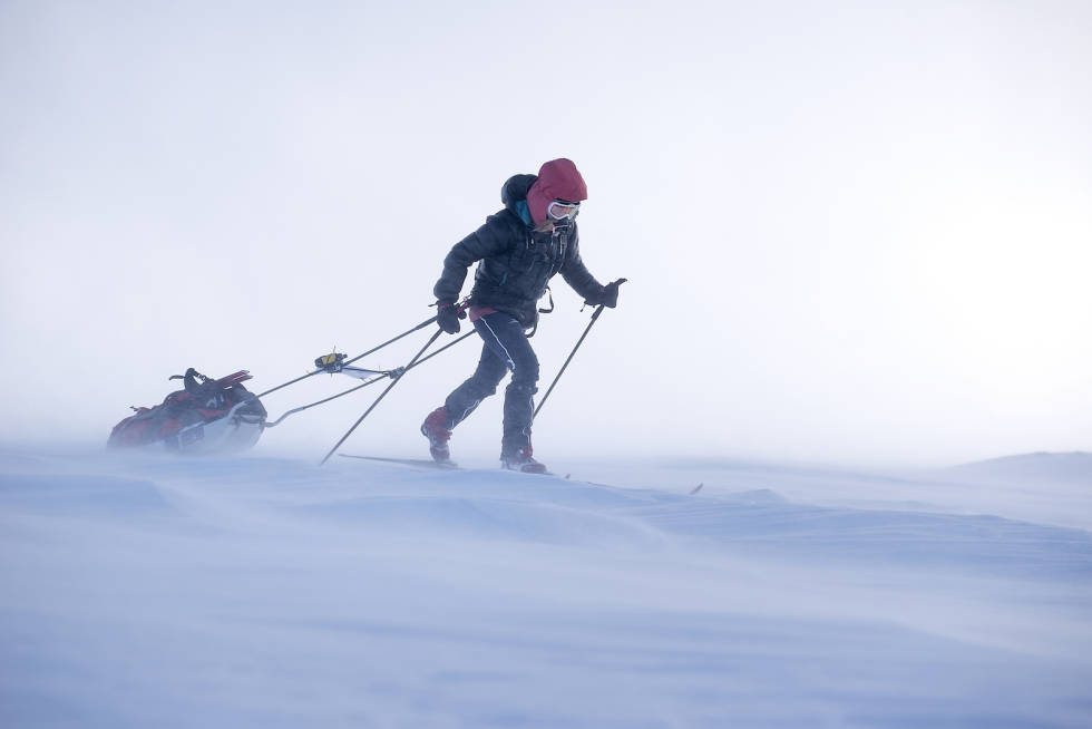 EXA: Ruta går fra Haukeliseter i Maurset i Eidfjord. Foto: Expedition Amundsen expedition amundsen