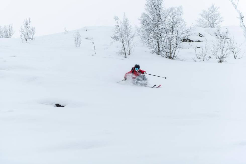 NYTT TERRENG: Selv om Bendik Øye er bosatt på Lillehammer, var dette første gangen han besøkte Gålå. Gålå-3