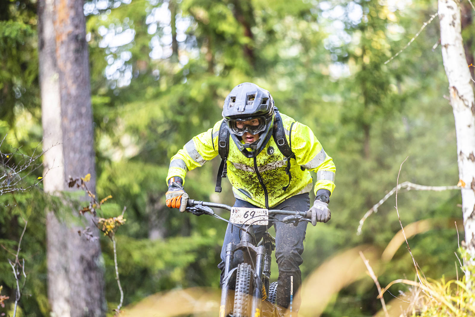 Gard Brovold vant Ringerike Enduro for tredje gang. Han har med det vunnet samtlige utgaver av rittet. Foto: Pål Westgaard