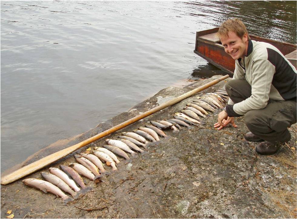 I Gaukheivatnet har det til alle tider vært et godt ørretfiske! Foto: Eivind Frode Rinde Gaukhei-Sentralt-i-Seterdal-Vesthei-Eivind-Frode-Rinde-4