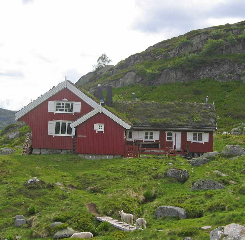 Gaukhei turisthytte Foto: Harald Flå Gaukhei-Sentralt-i-Seterdal-Vesthei-Harald-Flå-3