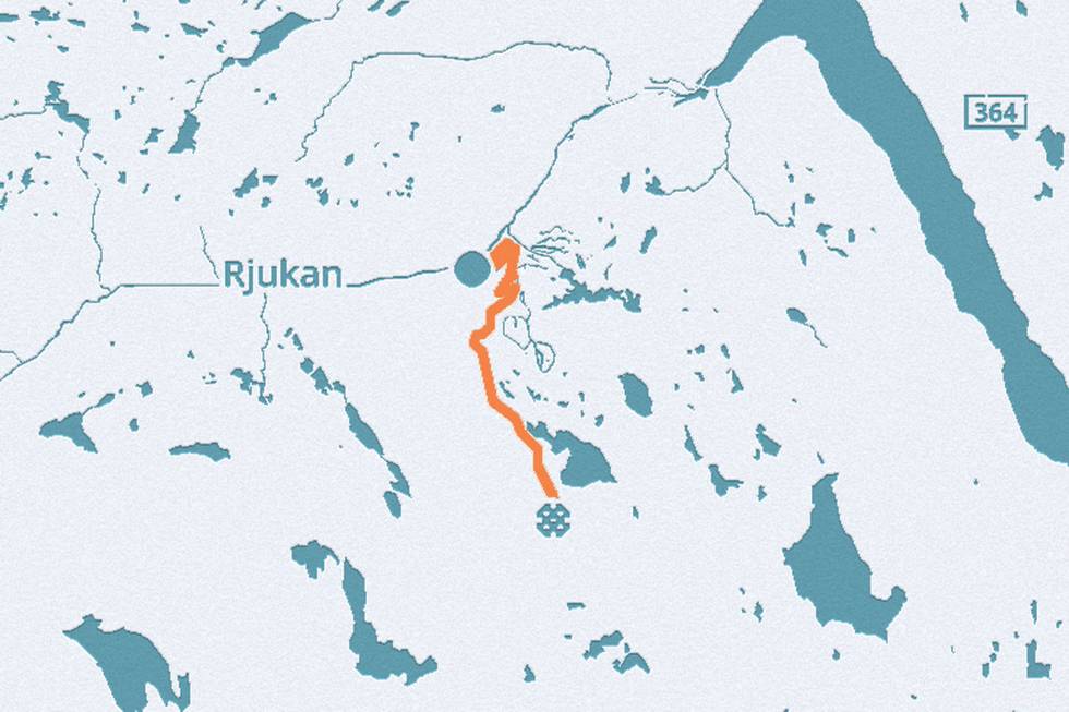 Strekningen begynner like utenfor Rjukan sentrum. Gaustatoppen motbakkesykling 71 bakker du må sykle i Norge Gaustasvingene svineroivegen