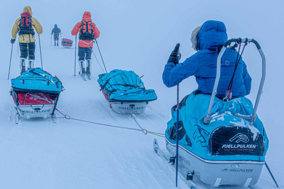 Tord Are Meisterplass og gjengen på generalprøve før avreise. Tord Are Meisterplass ekspedisjon grønland foto forberedelser avreise